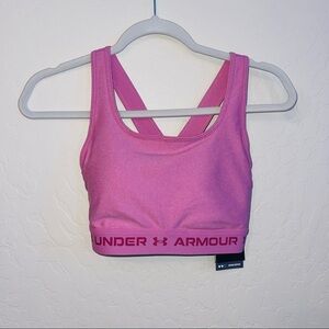 Under Armour Pink Compression Sports Bra